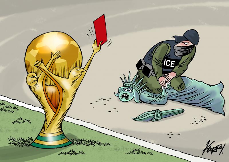 Two migrants killed by ICE, at the World Cup