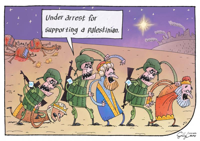 pro-Palestinian actions in the UK get the terrorist tag.