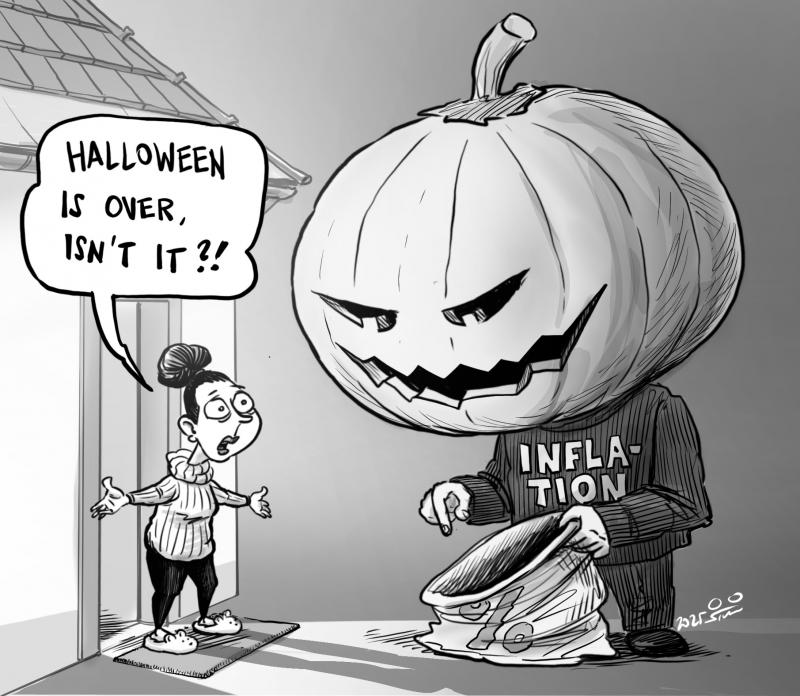 Halloween is over, Inflation stays.