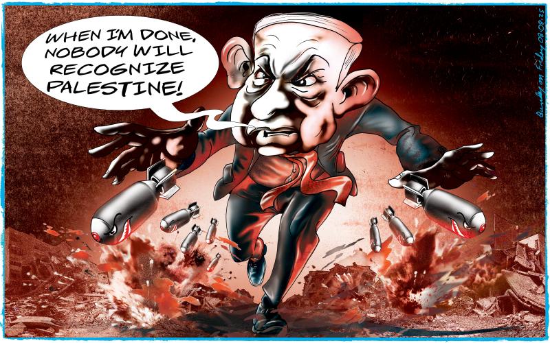 The Israeli Government has approved Netanyahu's plan to occupy Gaza.