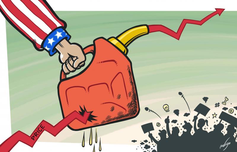Rising fuel prices in the United States spark significant anger and financial concern among Americans