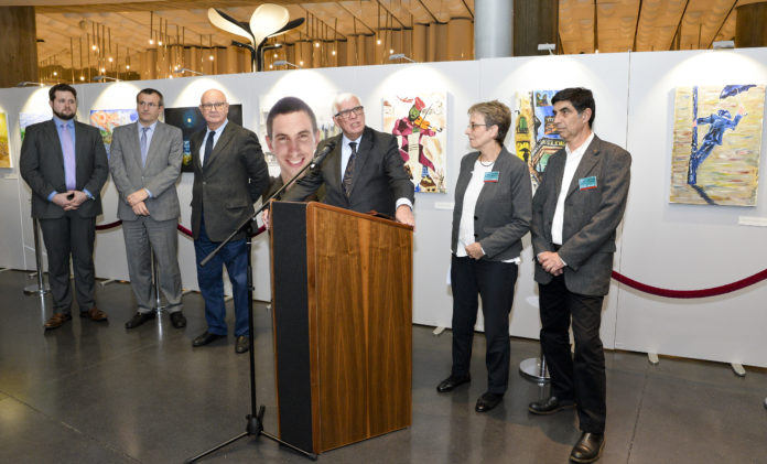 Opening ceremony of the exhibition 'Hadar: The Final Peace'