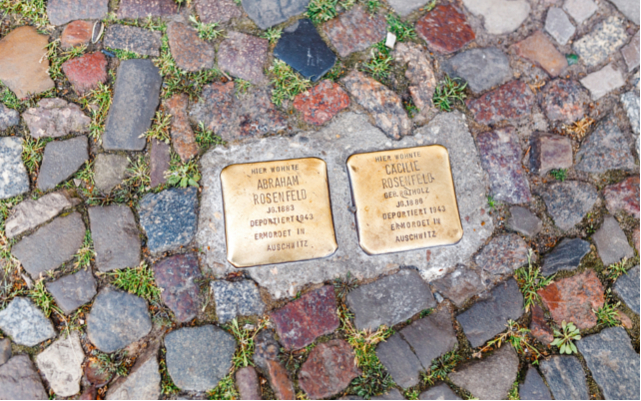 Sweden to receive first Holocaust memorial stepping stones
