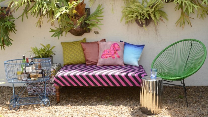 boho lounge zahradní nábytek