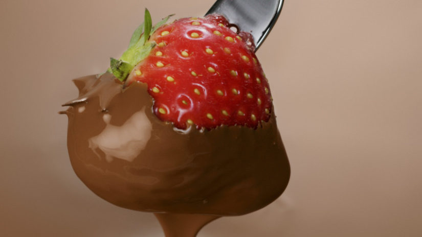 chutné čokoládové fondue