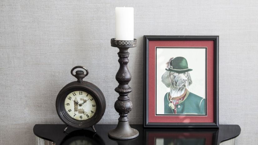 Déco rustique en bois foncé