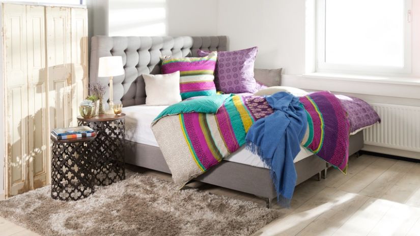 Americká boxspring posteľ s úložným priestorom