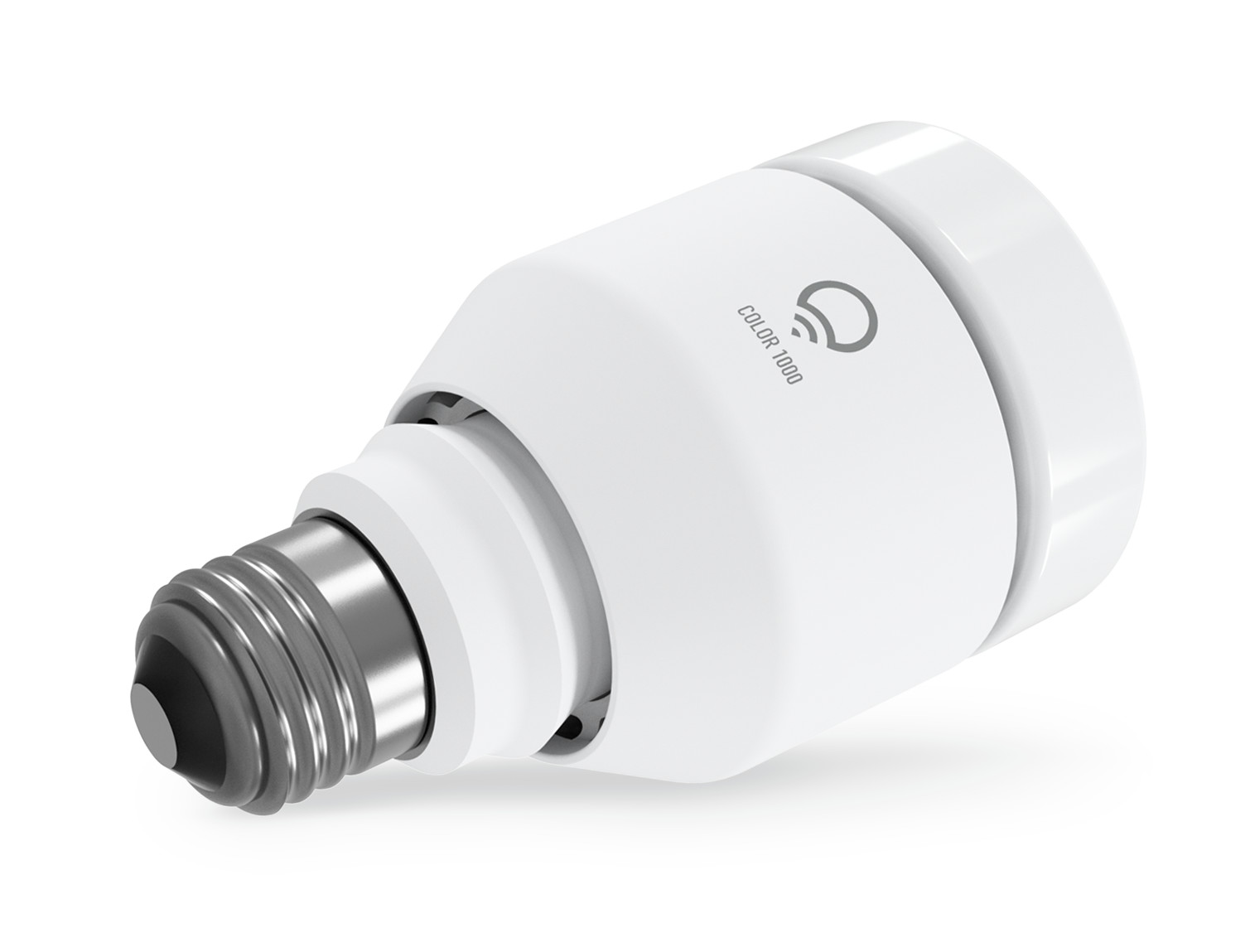 LIFX Color 1000 A19 E26 Solo Side Angle