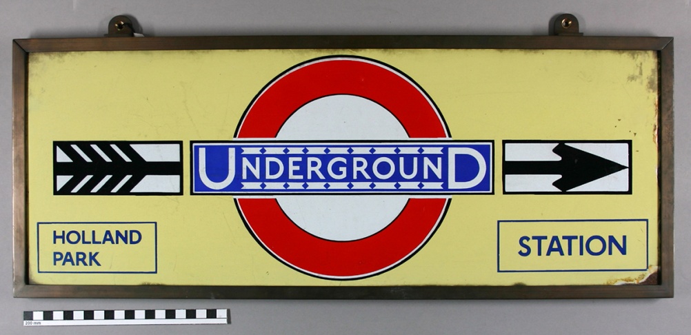 Signage at Holland Park, 1995