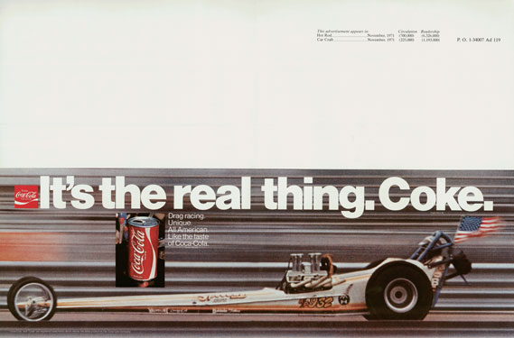 The History Of Coca Cola S It S The Real Thing Slogan Creative Review