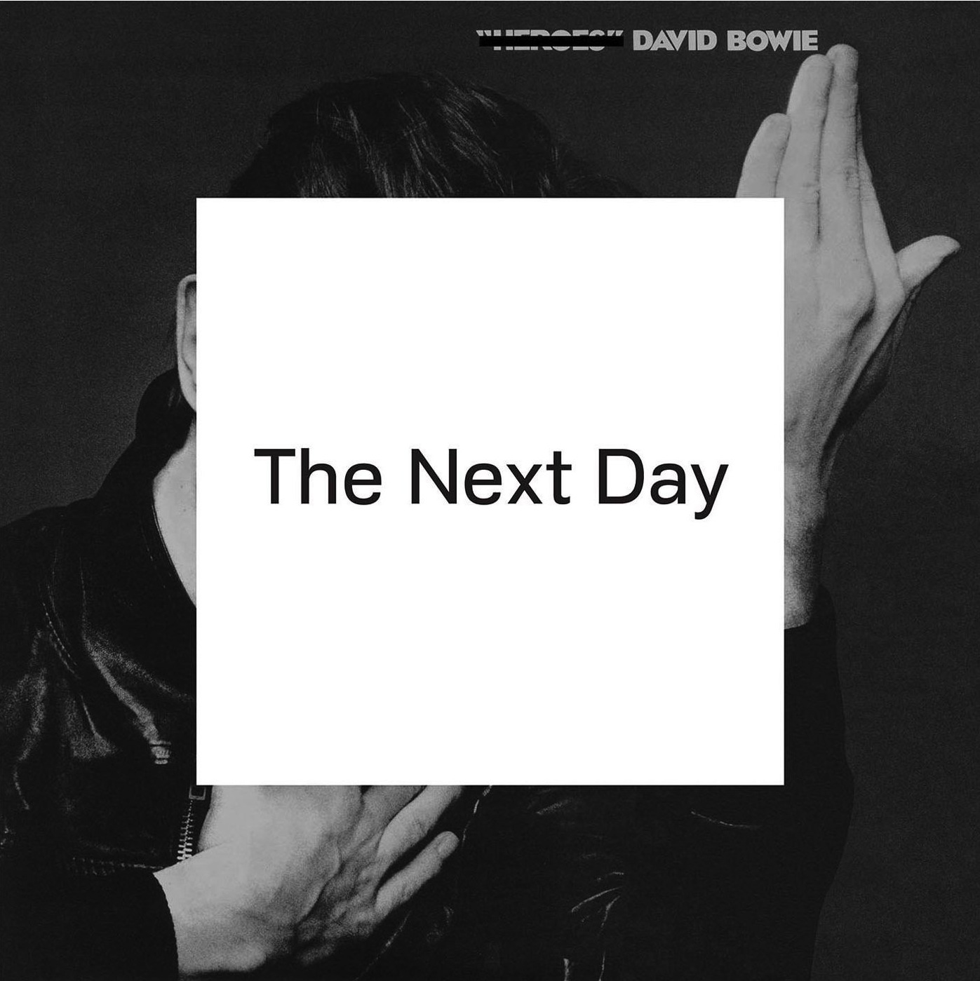 The Next Day album cover, 2013, designed by Barnbrook