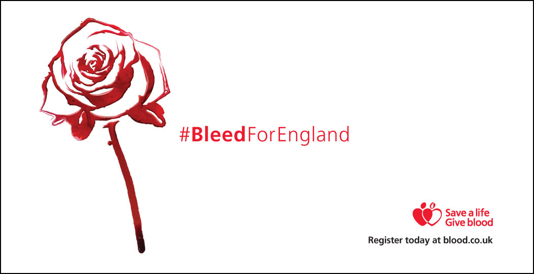 NHS Give Blood campaign by Pablo
