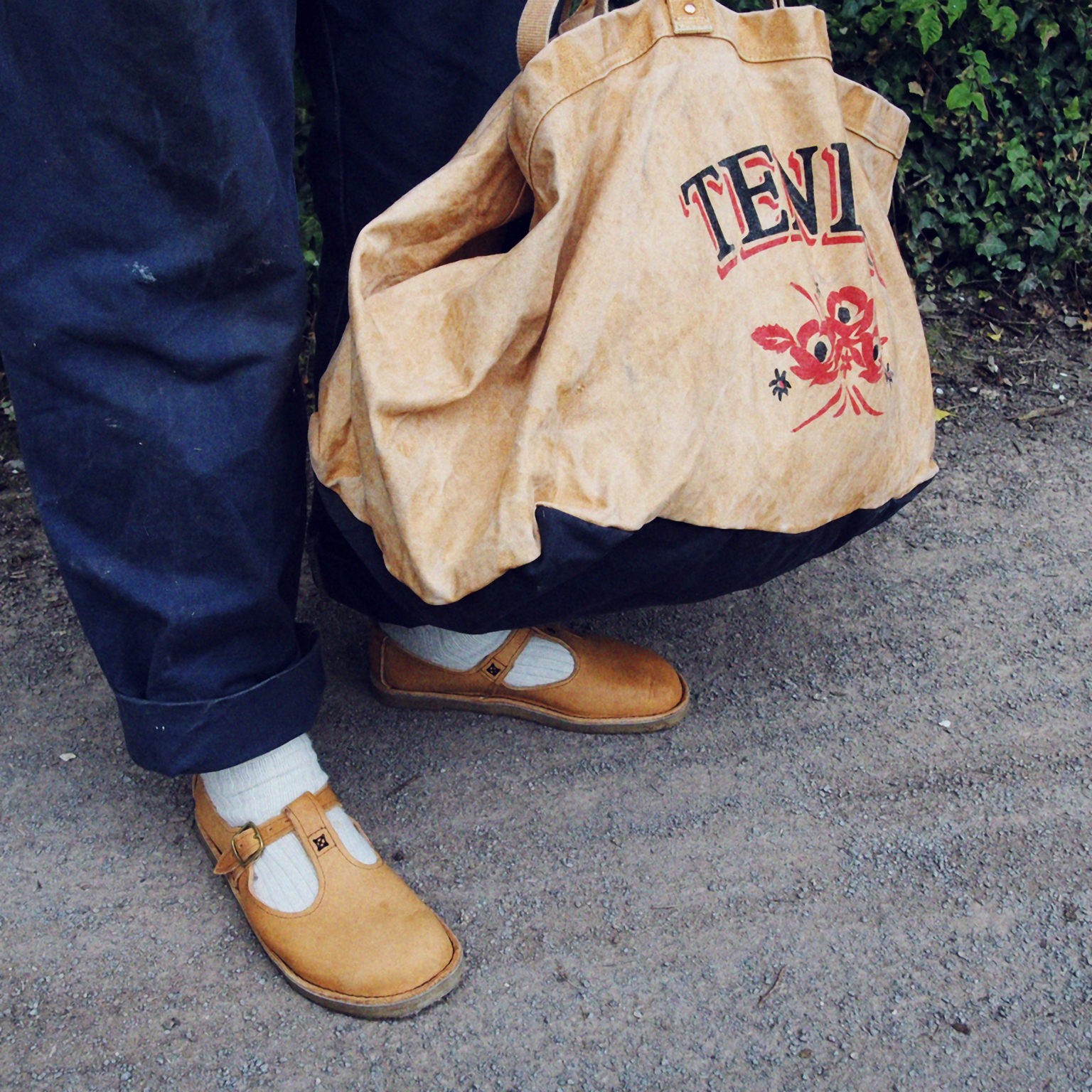 Brown has recently branched out from the narrowboat world to work with local menswear label Tender, handpainting designs on jackets and accessories (images by Tender). See tenderstores.com, madebytender.com