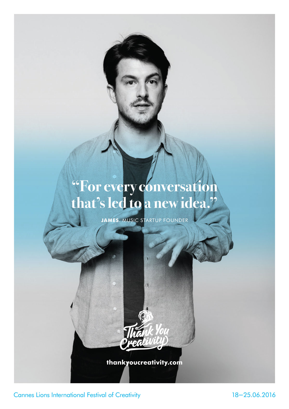Cannes's Thank You Creativity ad campaign