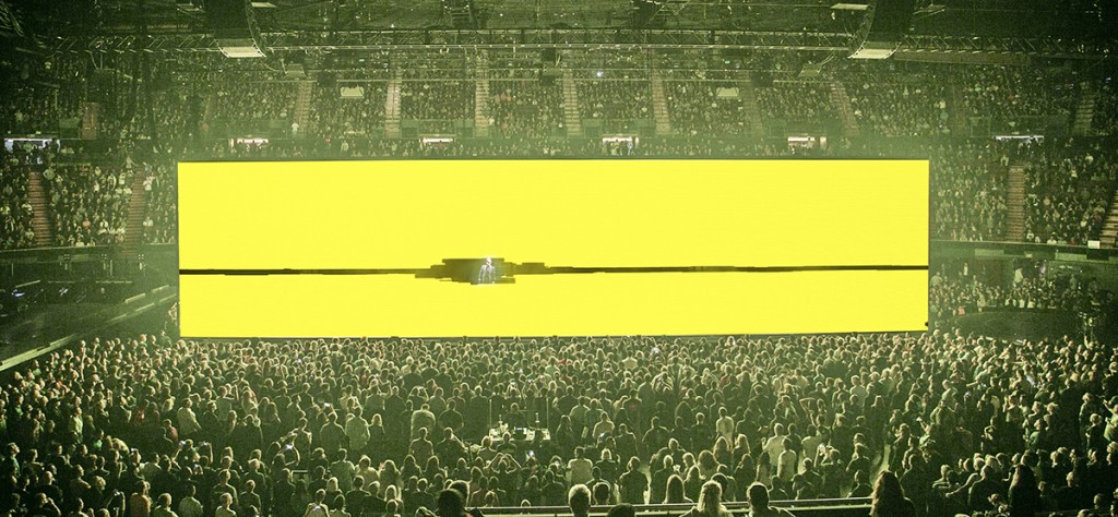 Set for a U2 concert designed by Devlin