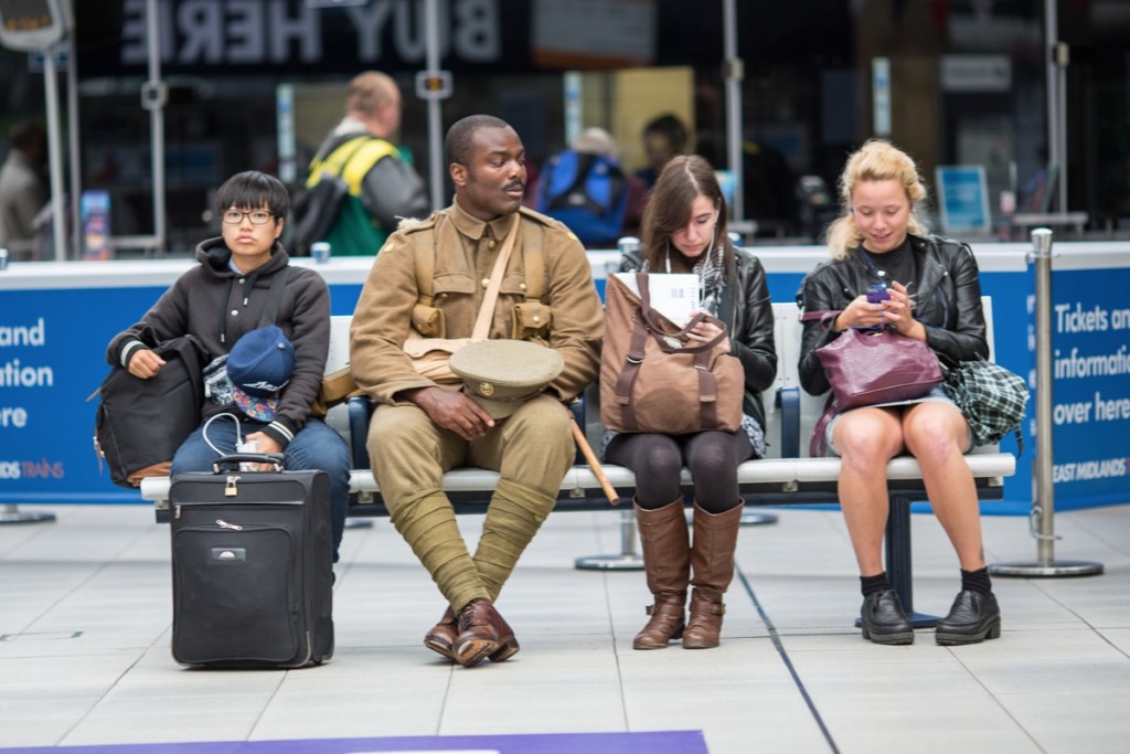 Soldiers in Sheffield