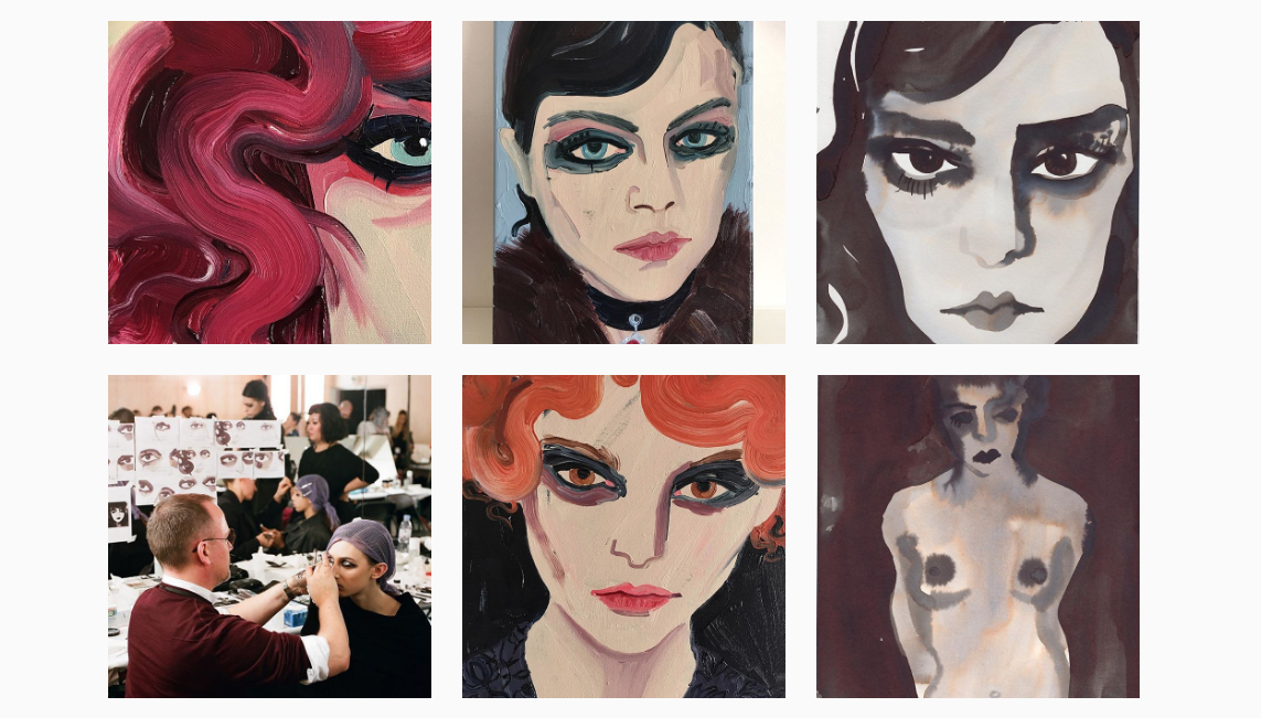 Gill Button's Instagram account, @buttonfruit