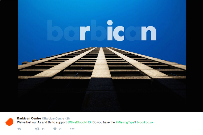 Barbican Missing Type NHS