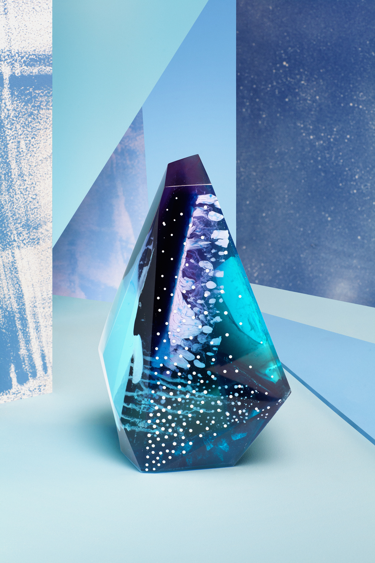 Samphire resin sculpture by Zuza Mengham for Laboratory Perfumes. Image: Ilka & Franz