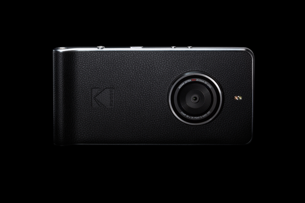 The Ektra smartphone also features the company's new logo