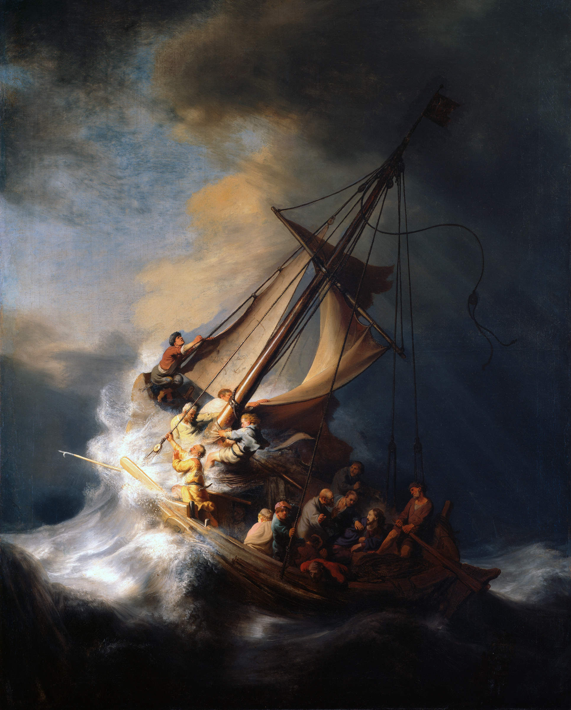 Rembrandt’s Storm on the Sea of Galilee