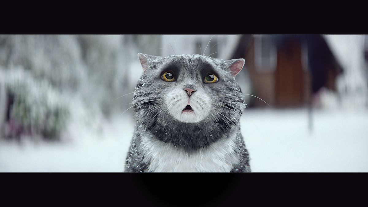 For Sainsbury’s 2015 Christmas ad, Framestore worked with AMV BBDO to bring Judith Kerr’s illustrated cat Mog to life on the small screen. The ad has been watched over 30 million times on Youtube