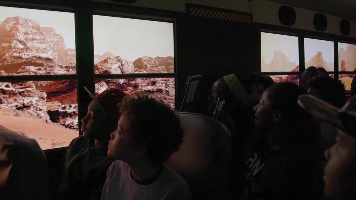 Our Mars, a group VR experience created by Framestore for Lockheed Martin for the 2016 USA Science and Engineering Festival