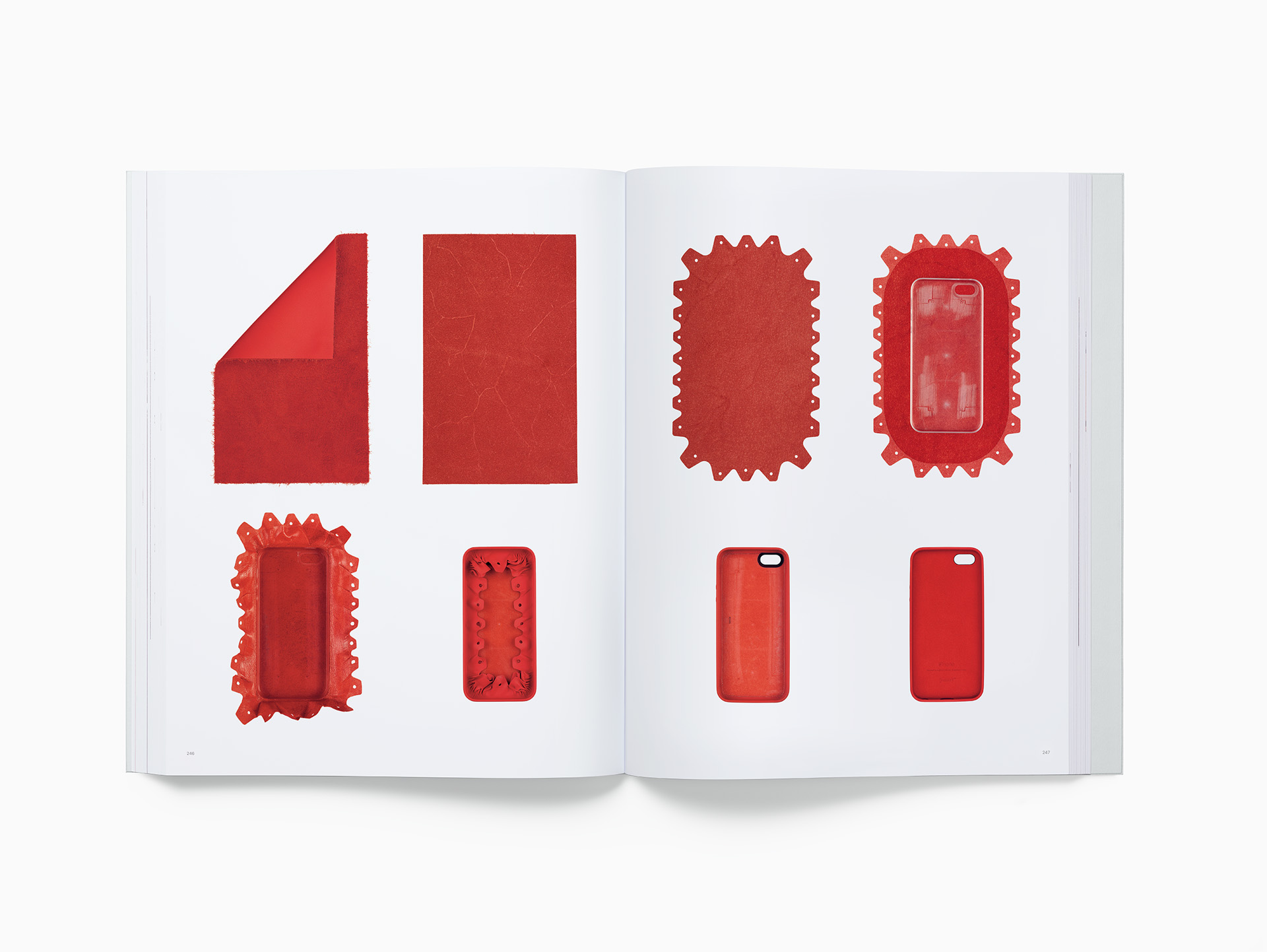 Spreads which offer an insight into apple product design