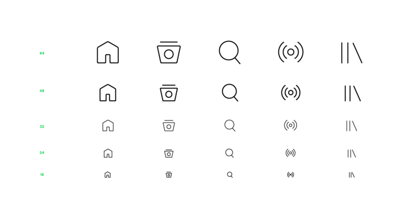 new spotify icon suite