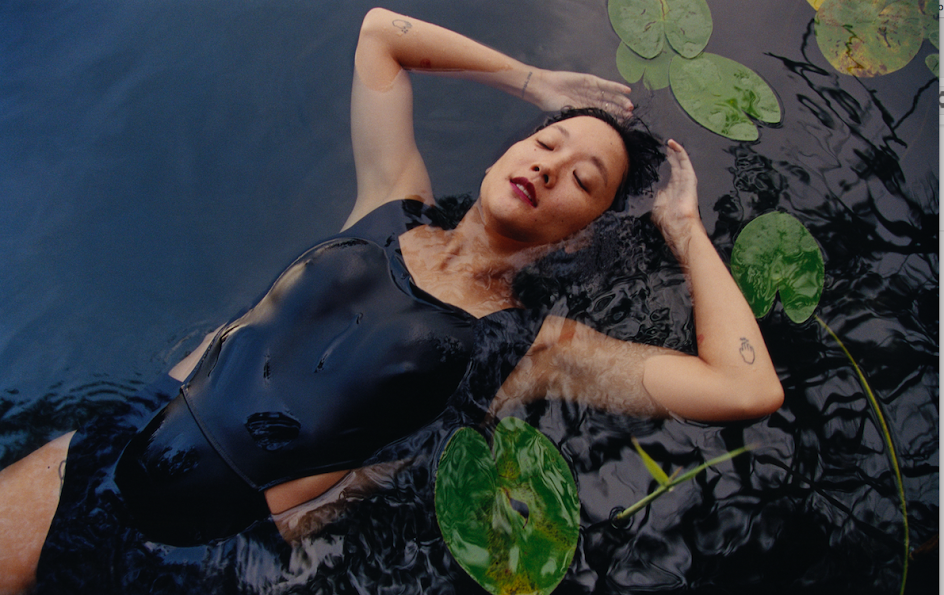 Christine Sun Kim, photographed by Harley Weir for Chanel and i-D
