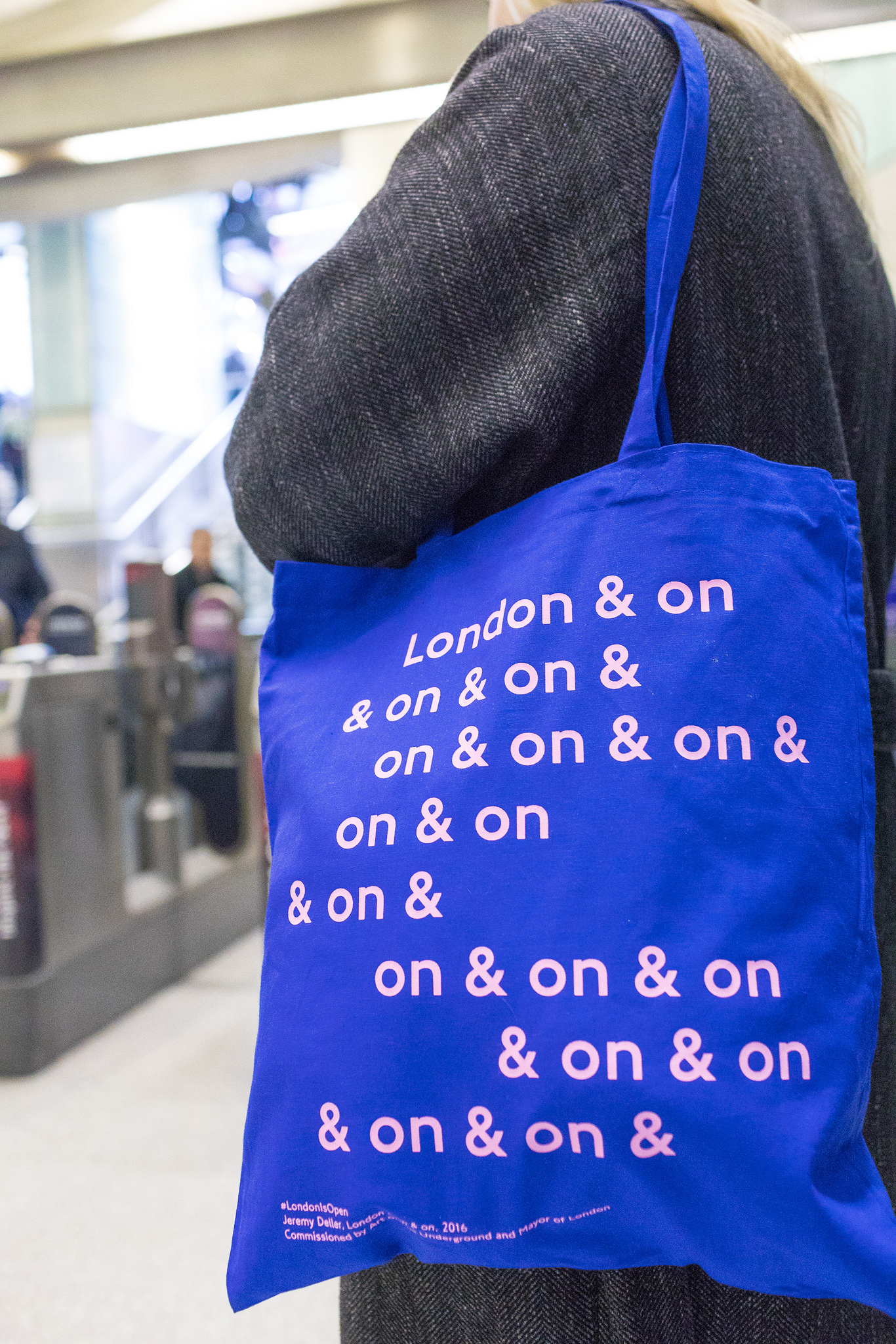 Jeremy Deller tote for #LondonIsOpen