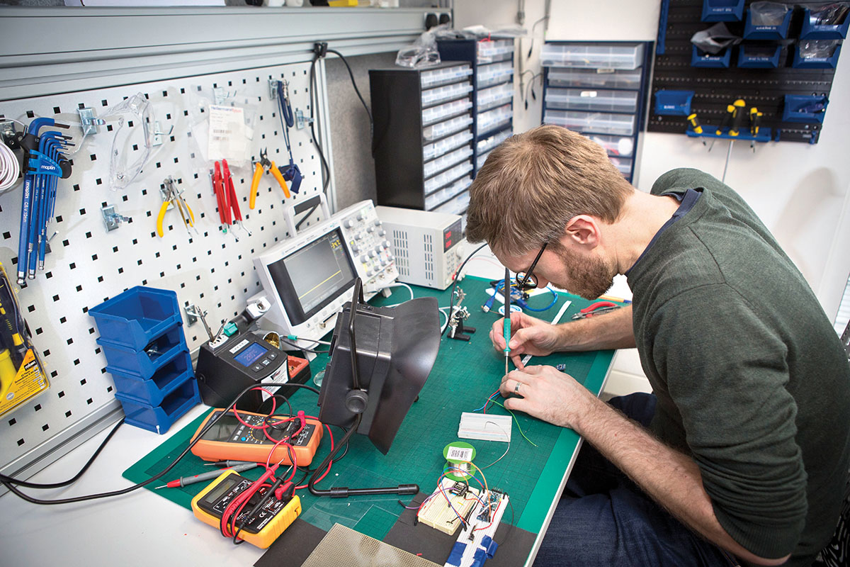 Lift includes not only designers and coders but also engineers and mechatronics experts.