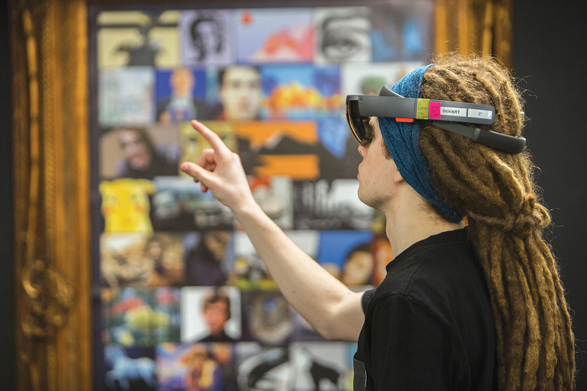 Trying out the Hololens