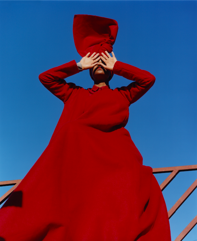 Manthe Ribane, photographed by Harley Weir for Chanel and i-D