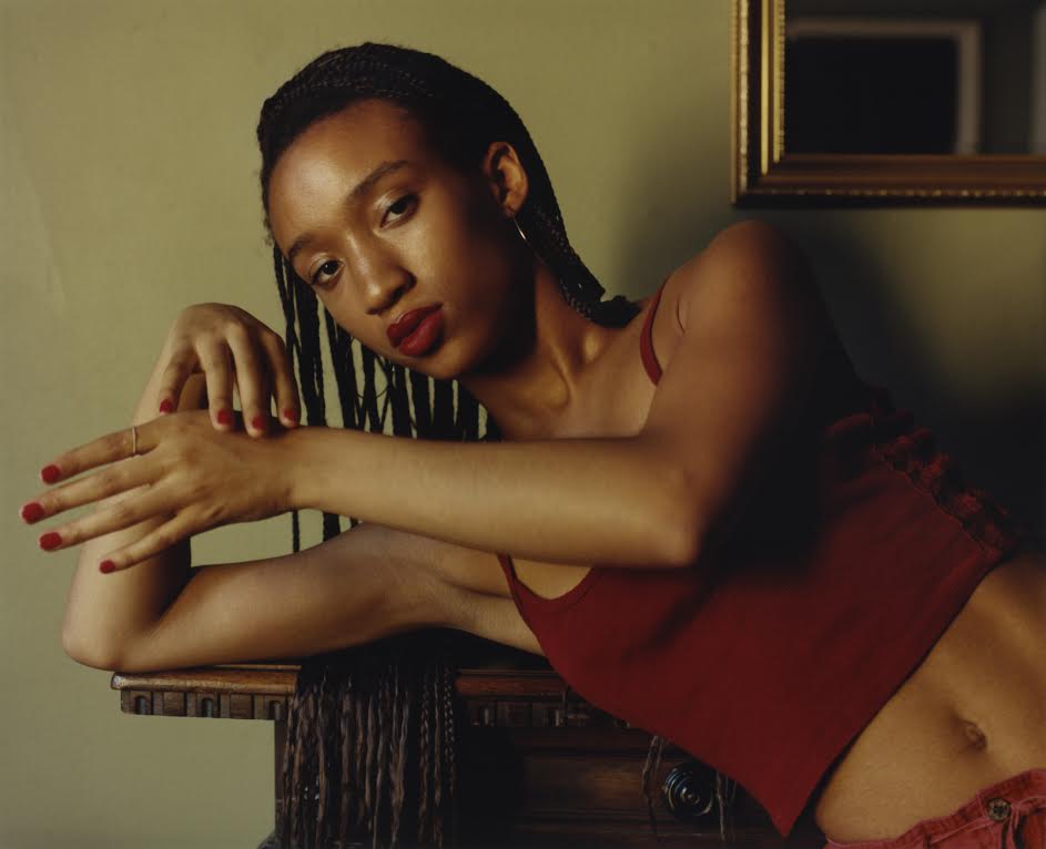 Zariya Allen photographed by Harley Weir for Chanel and i-D