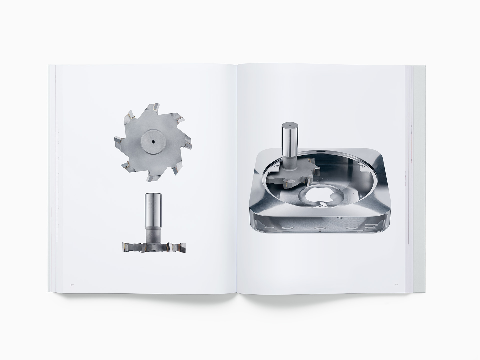 Spreads which offer an insight into apple product design
