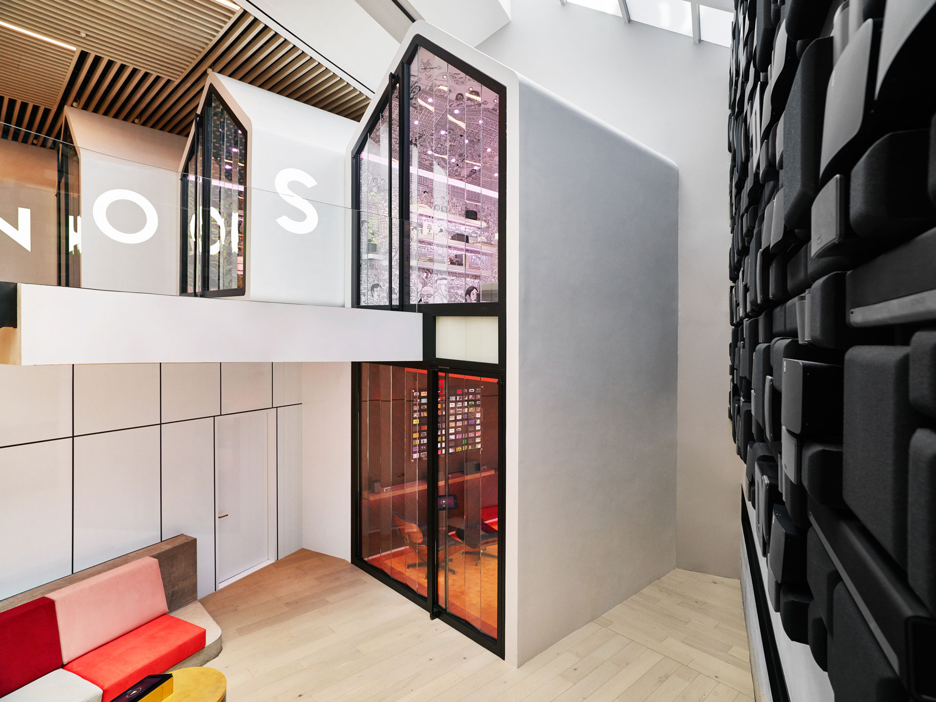 Inside the Sonos store, designed by Partners & Spade; partnersandspade.com
