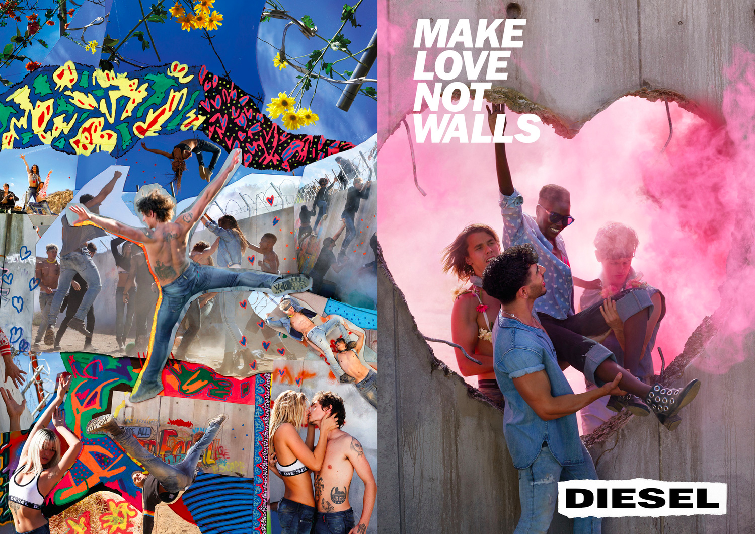 Diesel Make Love Not Walls