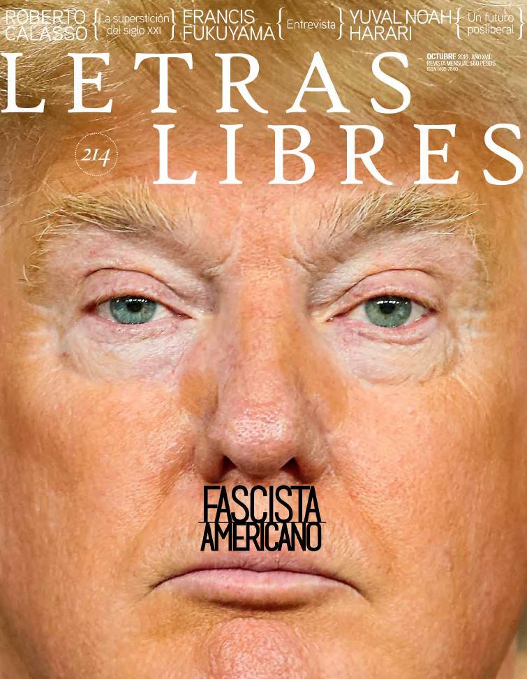 Letras Libres' controversial cover drew comparisons between Donald Trump and Hitler. Image via Letras Libres