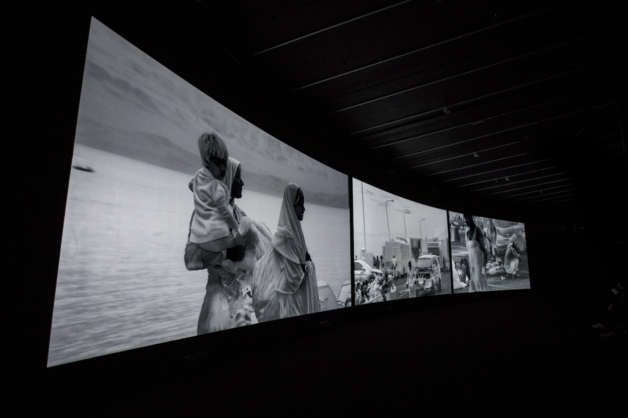 Richard Mosse Incoming Barbican Curve