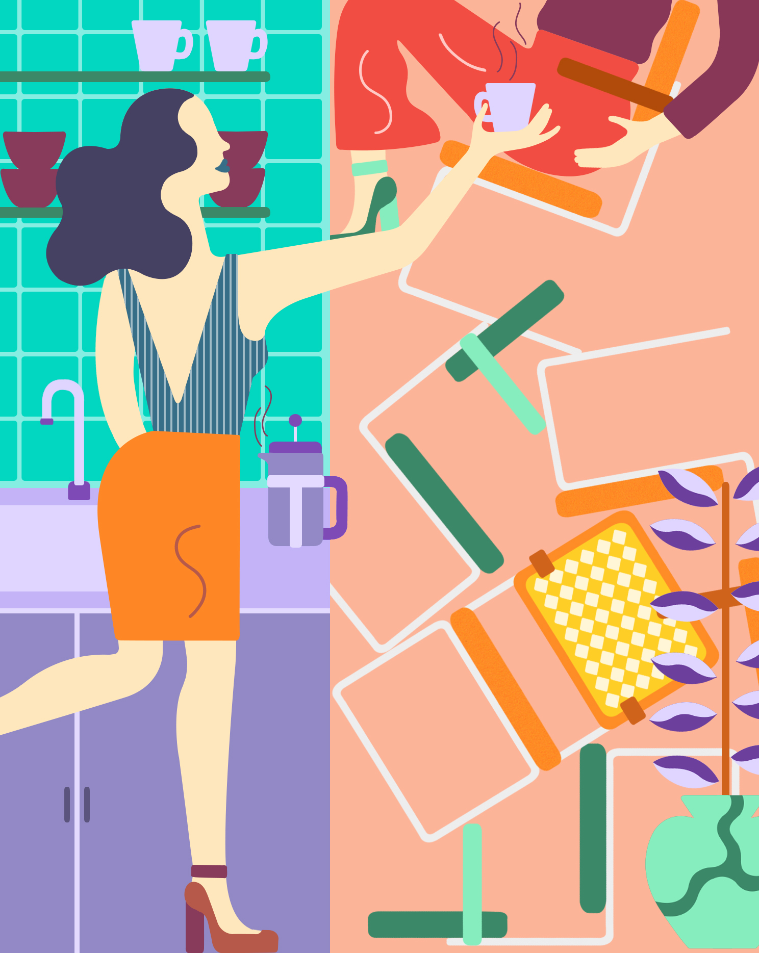 Illustration for the Telegraph's property section