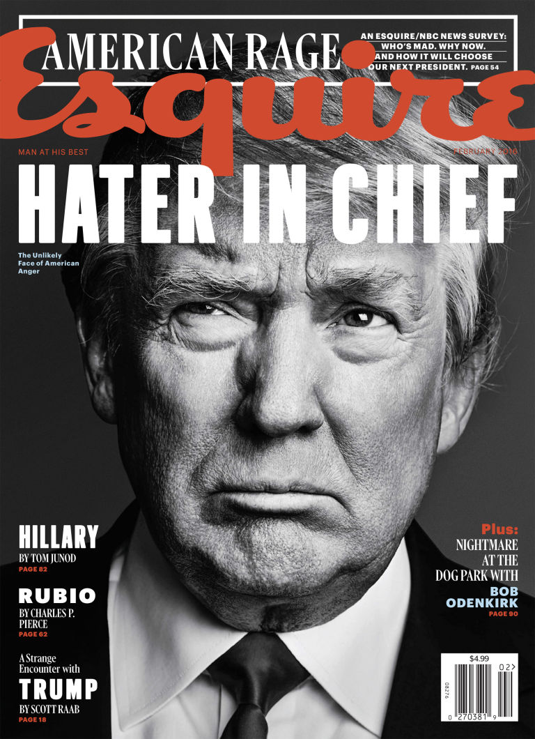 Trump via Esquire