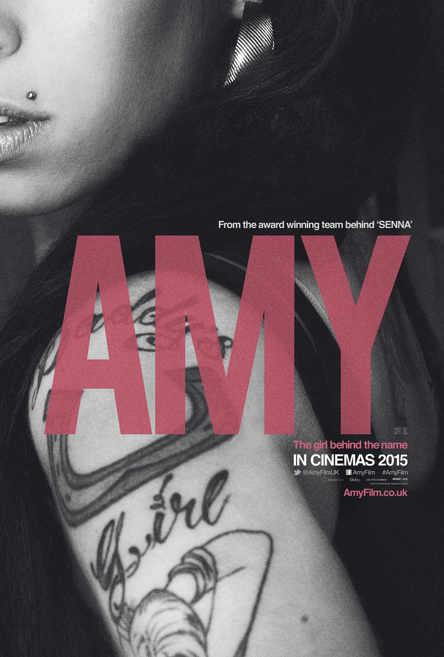 Amy Winehouse film poster designed by Wonderland