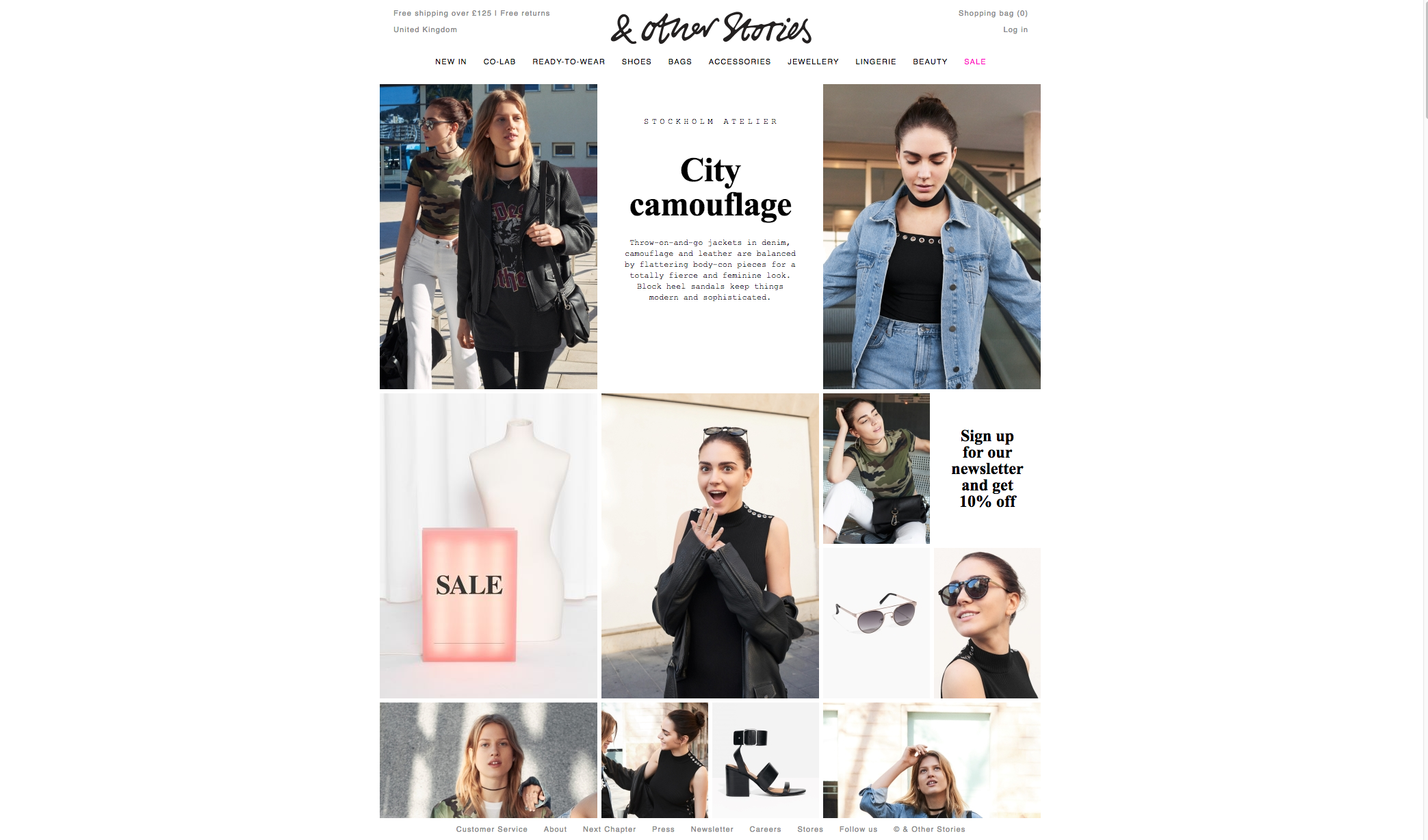 & Other Stories website