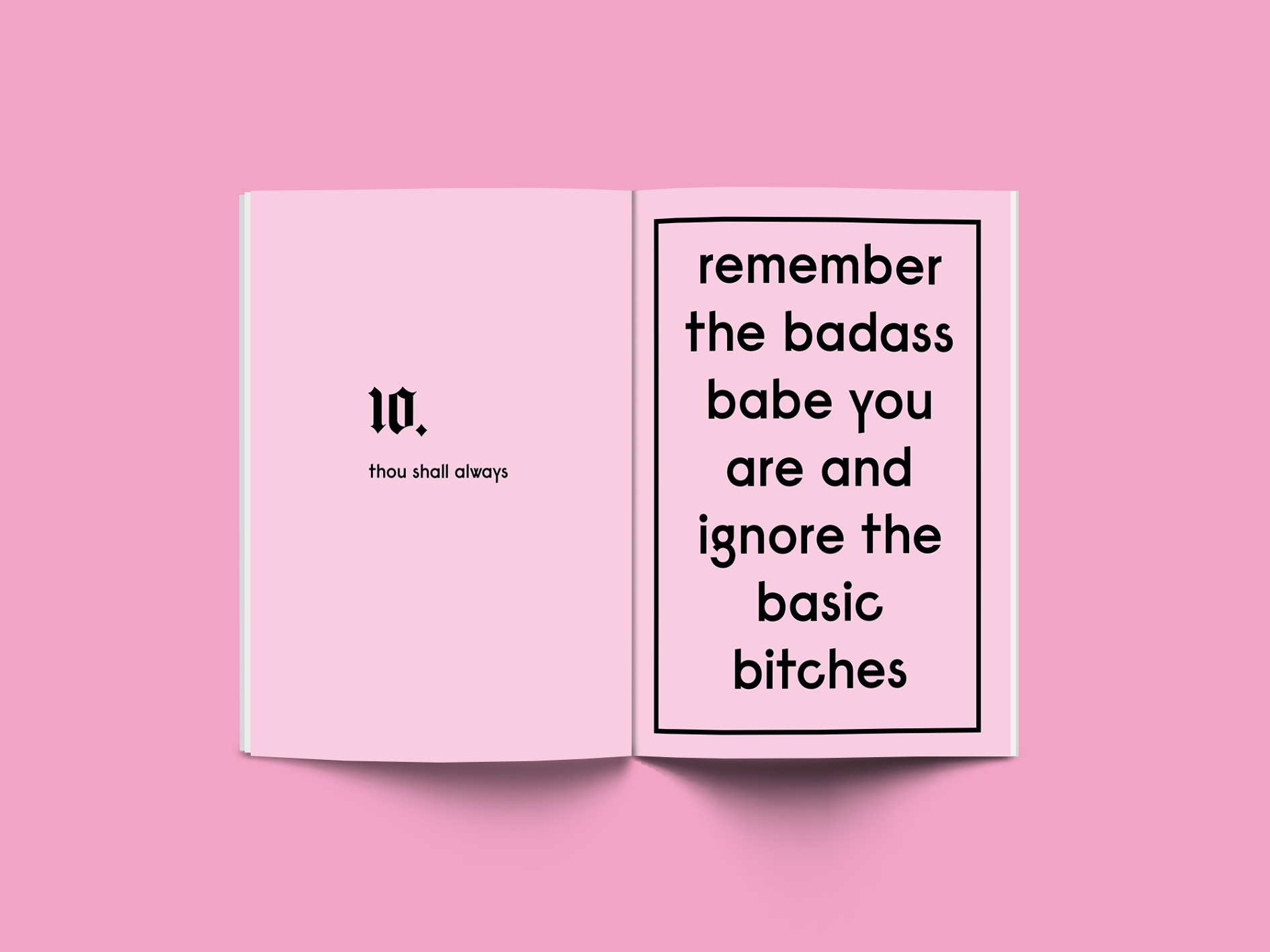 The Babe Bible for Missguided