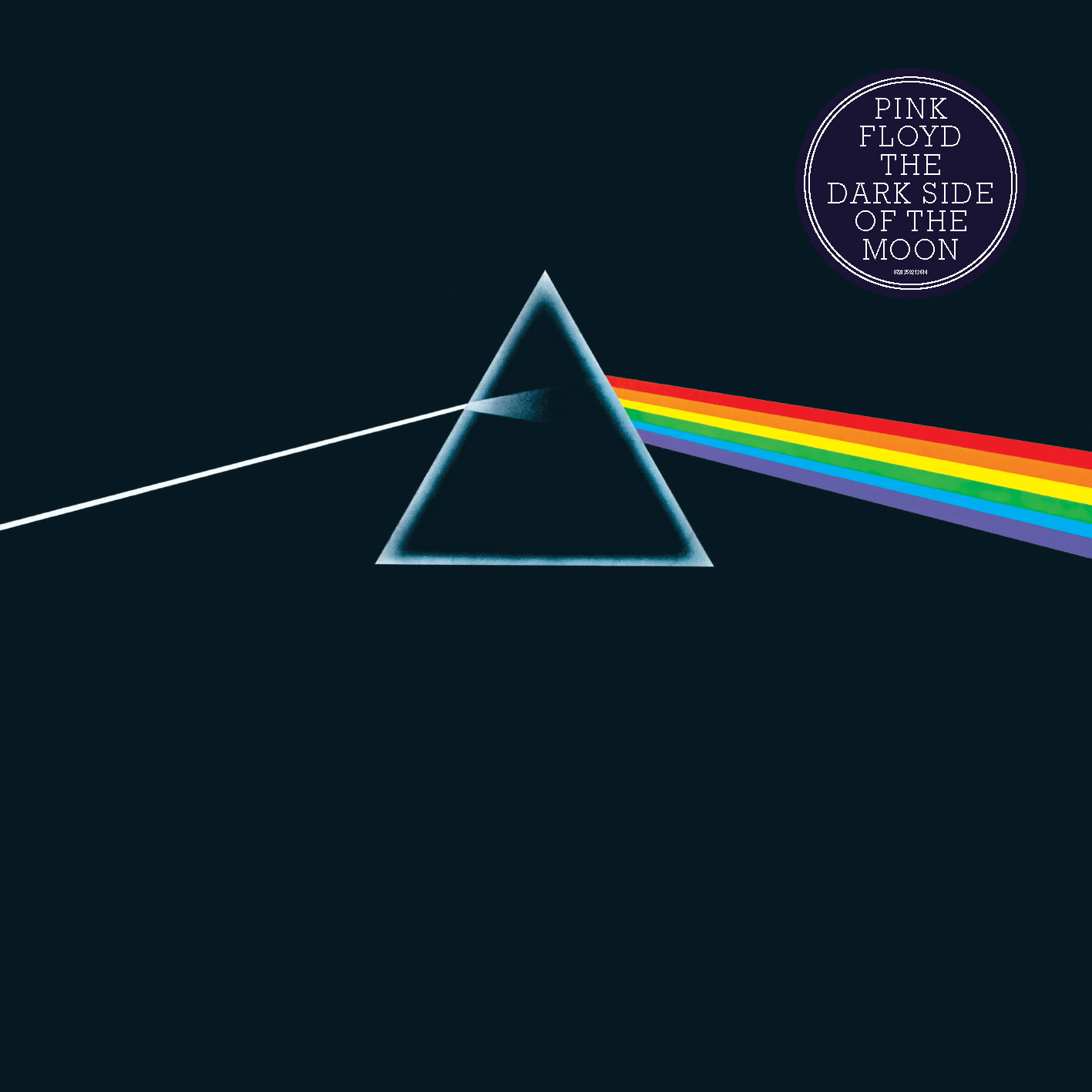Cover art for Dark Side of the Moon. Design: Hipgnosis. Illustration: George Hardie