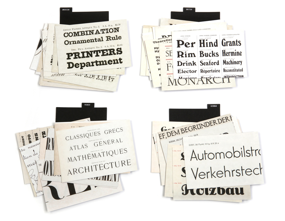 Tobias Frere-Jones Type Specimens