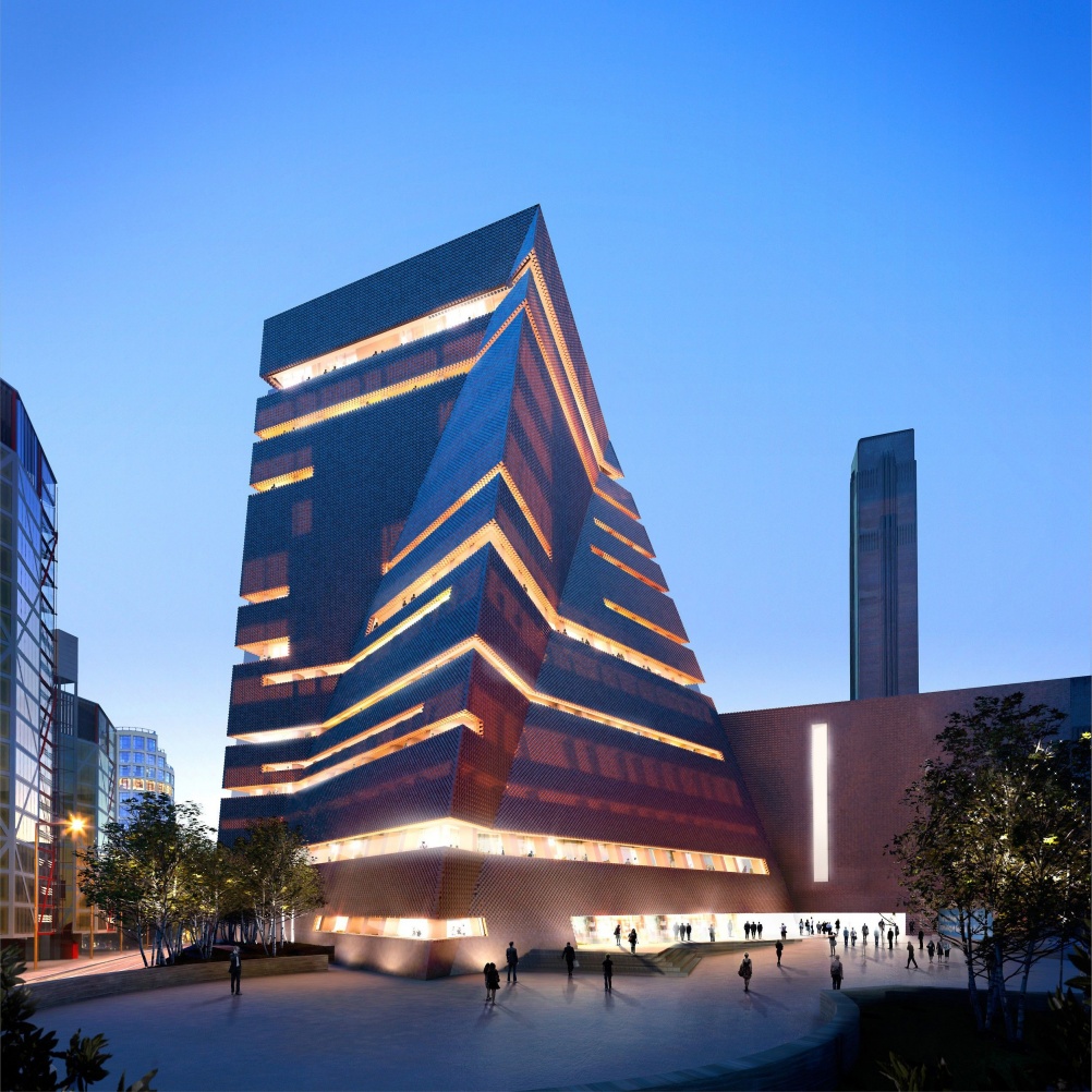 The Vision View from the South at Dusk, Hayes Davidson and Herzog de Meuron 2015