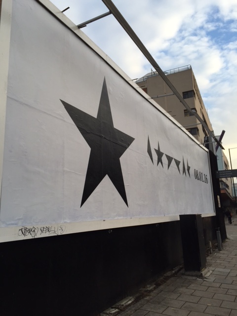 Blackstar outside advertising