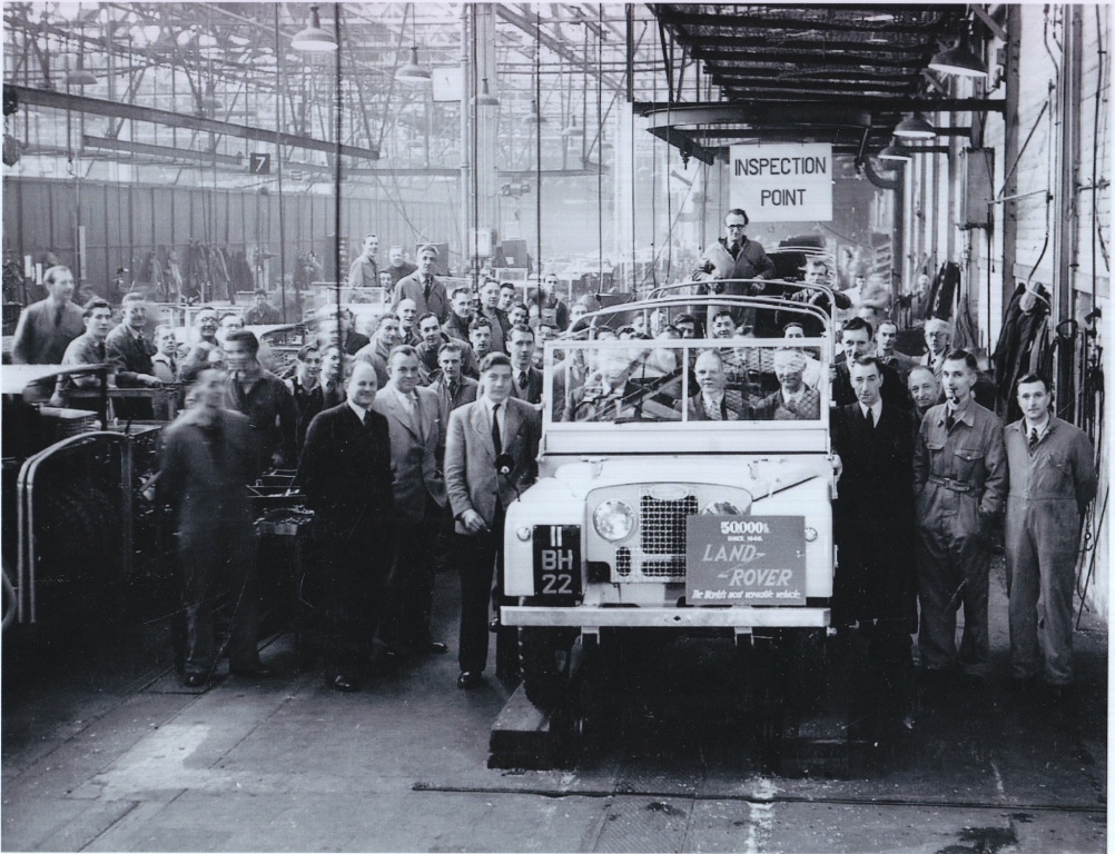 Land_Rover_Milestone_50,000th_1952